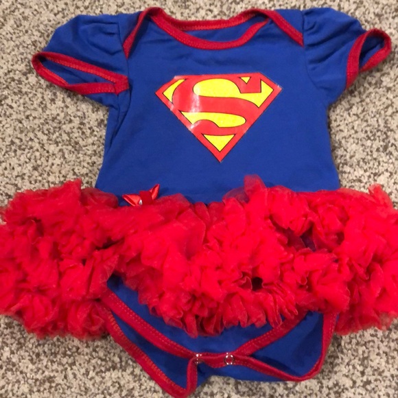 supergirl baby outfit